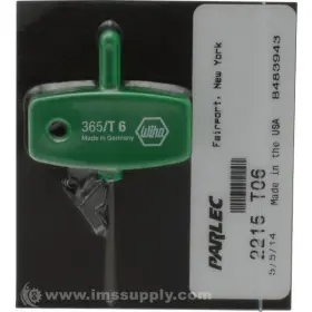 2215-t06 Parlec Insert Holder Assy Size 2 Mfgd