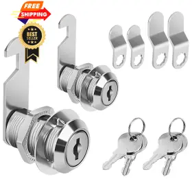 Ccl-p024-8 Pertinel Cam Locks Keyed Alike 3/4 Inch Cabinet With 2pcs Silver