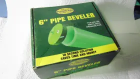 Pbs6 Plumb-pro 6 Inch Pipe Beveler For Sdr Plastic Drainage Usa #pbs6 -new Open Box