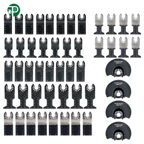 Pf5148176 Powerfit 50 Oscillating Tool Blades Multitool Metal Wood Plastic Cutting Saws Universal