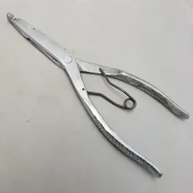 84-7454 Powr Kraft Vintage Snap Lock Ring Pliers Tool Usa Alloy Steel