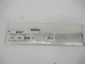 77740 Precision Brand .0005 Inch X1/2 X12 Stainless Steel Thickness Gauge Pk 12