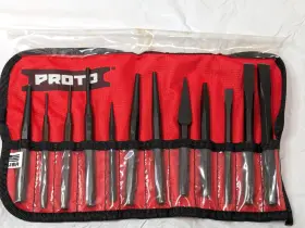Proto 662679010010 12 Piece Punch Chisel Set With Pouch J2