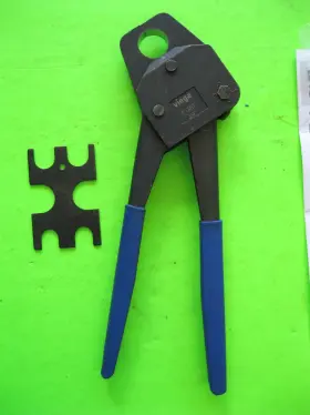 41744 Pure Flow Viega Crimp Hand Tool 3/4 Inch Blue