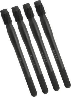 Qwork 795973609175 Wheel Alignment Pin 4 Pack M14 X 1.5 Steel Hanger Rim Stud Pilot P