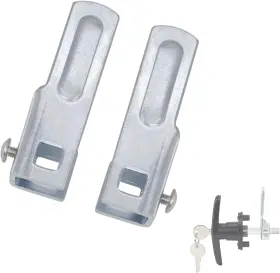 Lrtp-01 Qzattcaen Steel T-handle Cam Locking For Use With Left&right Silver