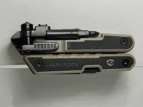 Ar15 Real Avid Tool Multi-tool With Sheath And Bits Pliers Screwdriver Carbon