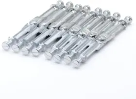 4666921 Replacementscrews Articulated Cam Lock Dowels 7.5mm X 83.5mm Silver