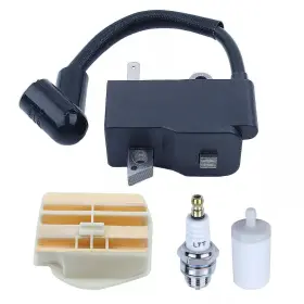 445e Rhythm Testament 669993087032 For Ignition Coil Fuel Filter Kit Husqvarna 445 450 Chainsaw Spark P