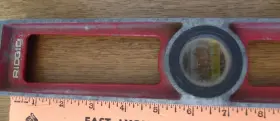 628a-28 Ridgid Rare 628a 28 Inch Aluminum Level Made In Usa