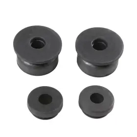 F-531 Rlb-hilon 4pcs Radiator Support Rubber Cushion Mount Bushings Black