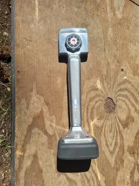 10-412-2 Roberts Carpet Tools Deluxe Knee Kicker Silver 10-412 Vintage