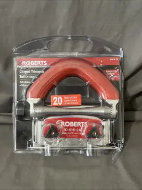 10-616-2a Roberts Conventional Carpet Trimmer And Free Shipping New Damaged Packaging
