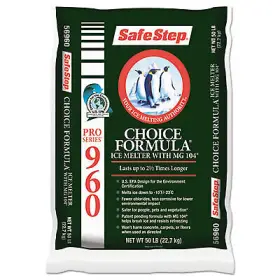 815411 Safe Step Pro Enviro Ice Melt 50 Lb Bag 49/pallet Compass Minerals