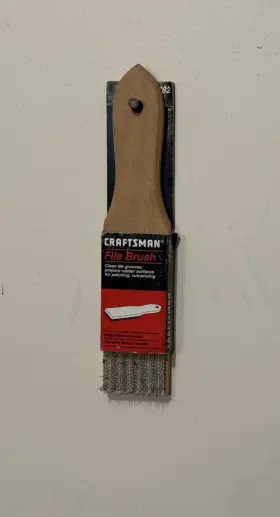 96782 Sears Craftsman Vintage Tool File Card Cleaner Usa Made