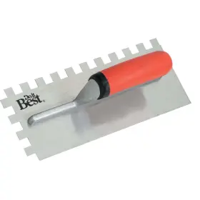 311804 Sim Supply Inc. 009326324661 Do It Best 1/2 Inch Square Notched Trowel Inc