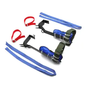 Smt 708176855959 Smt- Tree/pole Climbing Spike Set Safety Belt Strap Rope Adjustable Stainless