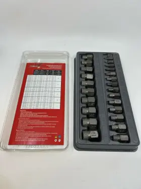 Ro1058323 Snap-on Rex25c 25pc Multispline Screw Extractor Set