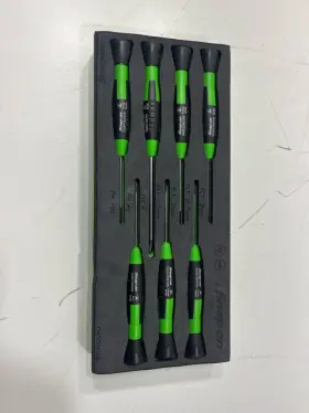 Sgde70esdfg Snap-on Sgde215esdg 7 Pc Electronic Miniature Combination Screwdrive P13014429