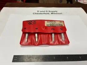 Deb-1 Sock-it-out Socket Screw Extractor Set #6 #8 #10 1/4 Inch Hss Usa Made