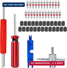 Qmx56 Sokosey 56pcs Valve Stem Removal Tool Cores 4-way Core Remover