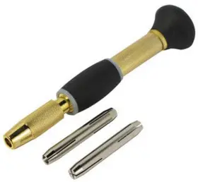 Son-8403sd Son Brass Body Pin Vise Tool Pinvise Vice Mini Miniature Hand Drill Wire Gauge Small