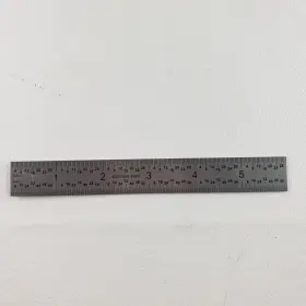 47001 Sonic - 6 Inch Ruler With 4r Grad Stainless Steel Tool
