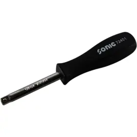 72401 Sonic New 1/4ftft Drive Spinner Handle Bit Holder 150mm 6ftft Length Chrome