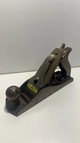 12-004 Stanley Plane No.4 Bench 9-3/4 Inch Long 2 Blade Made Usa Wood Handles
