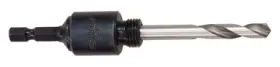Starrett 049659119312 A4-e Hole Saw Arbor With Extended Range Pilot Drill