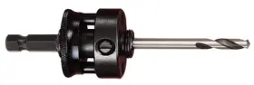Starrett 049659566154 A10 Arbor With Pilot Drill 11/32ftft Hex Shank Hole Saw