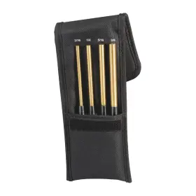 12464 Starrett Brass Punch Set Type Pin Style 4 No. Of Pieces In &