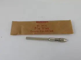 162-a Starrett Vintage Pin Vise 162a 0-.040 Inch Range Made In Usa