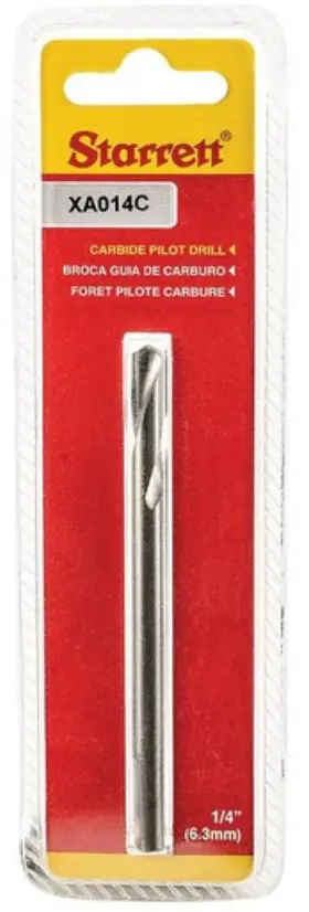 Starrett Kxa014c Carbide Pilot Drill For Tipped And Diamond Grit Hole Saw
