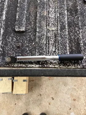 Sturtevant Richmont 045242105403 Fixed Ratchet Torque Wrench Ltcr 150-750 In Lbs 3/8 Inch 17-85nm