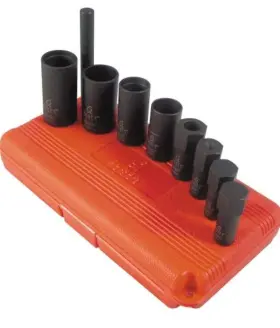 Sun2840 Sunex Tools Inc 9 Piece 1/2 Inch Drive Wheel Lock Removal Kit