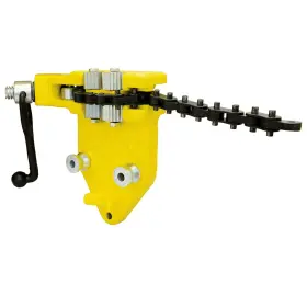 Pcf35 Surtek 660731210606 Pipe Chain Vise With Maximum Threading Capacity Of 3 1/2 Inch Cast Iron