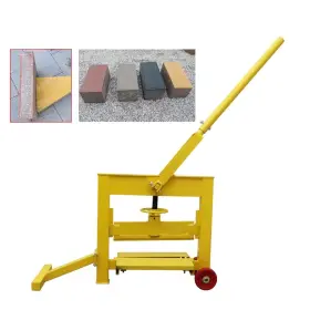 239832 Techtongda Block Splitter Cutting Pavers Tool Small Manual Brick Cutter Equipment 9.4 Inch Thick