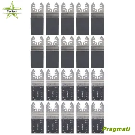 Pr4794704 Tectech Bi-metal Oscillating Tool Saw Blades Multitool Quick Release 20 Pc