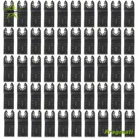 Pr4795196 Tectech 50 Pcs Oscillating 1-3/8 Inch Saw Blade Fit For Fein Multimaster Dremel Makita