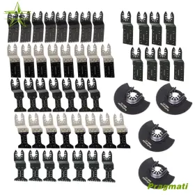 Pr4797164 Tectech Oscillating Tool Blades Multitool Universal Metal Cutting Saws 50pc
