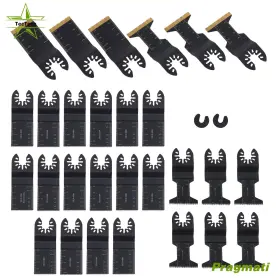Pr6902268 Tectech 28 Pack Oscillating Saw Blades Professional Titanium Multitool