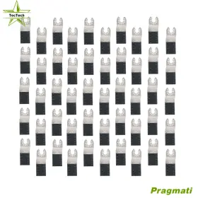 Pr6911944 Tectech A Set Of 50-piecebi-metal Bimetallic Vibrating Saw Blades Multitool Universal
