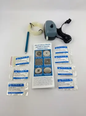 520-1 Ted Pella Vacuum Pick-up System - Pump With Pen Probe Tips And Extras