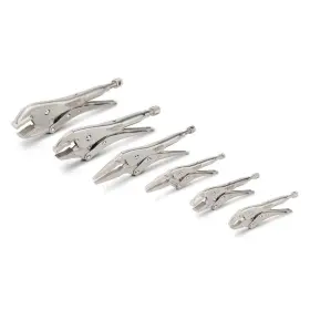 Plk99903 Tekton New Straight Curved Long Nose Locking Pliers Set 6-piece