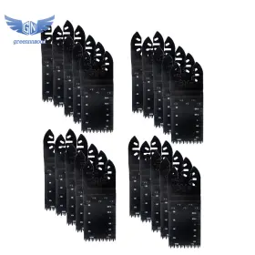 Gm1169480md Thomletha 20pcs 35-89mm Oscillating Saw Blades Multi Tool Quick Release