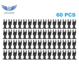 Gm1169760md Thomletha 60pcs Metal Wood Universal Oscillating Multitool Quick Release Saw Blades Kit