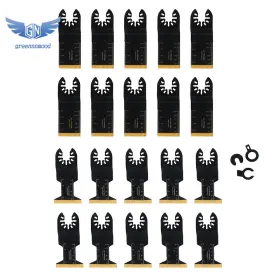 Gm1683280md Thomletha Oscillating Saw Blades Kit 20pcs Multitool Cutting For Metal Wood