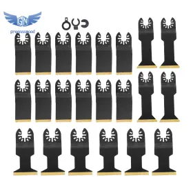 Gm1683360md Thomletha 22pcs Oscillating Multitool Blades Metal Cutting Universal Saw For