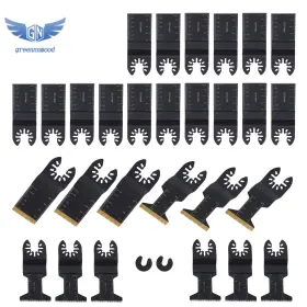 Gm1683480md Thomletha 28pcs Oscillating Saw Blades Professional Universal Titanium Multitool
